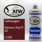 Preview: Volkswagen, Memory Red P. 2C, LC3M: 400ml Sprühdose, von ATW Autoteile West.